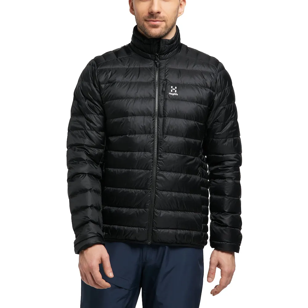 Haglöfs Men&#x27;s Roc Down Jacket True Black | Buy Haglöfs Men&#x27;s Roc Down Jacket True Black here | Outnorth