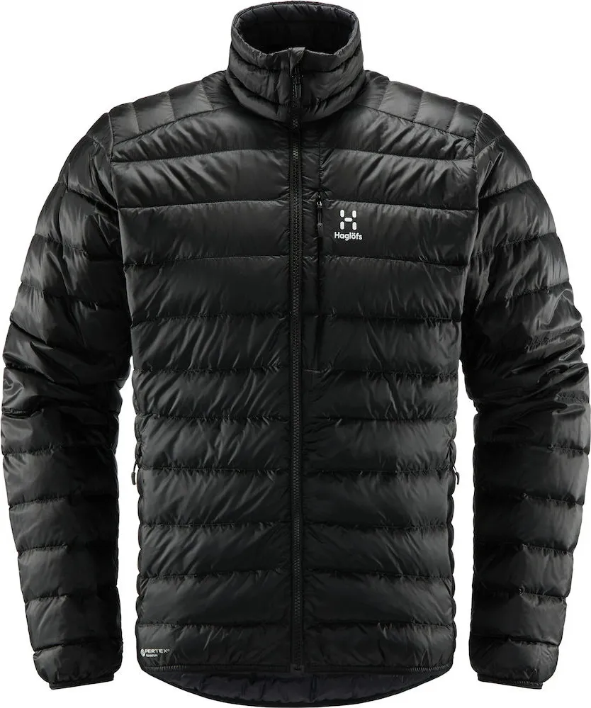 Haglöfs Men&#x27;s Roc Down Jacket True Black | Buy Haglöfs Men&#x27;s Roc Down Jacket True Black here | Outnorth