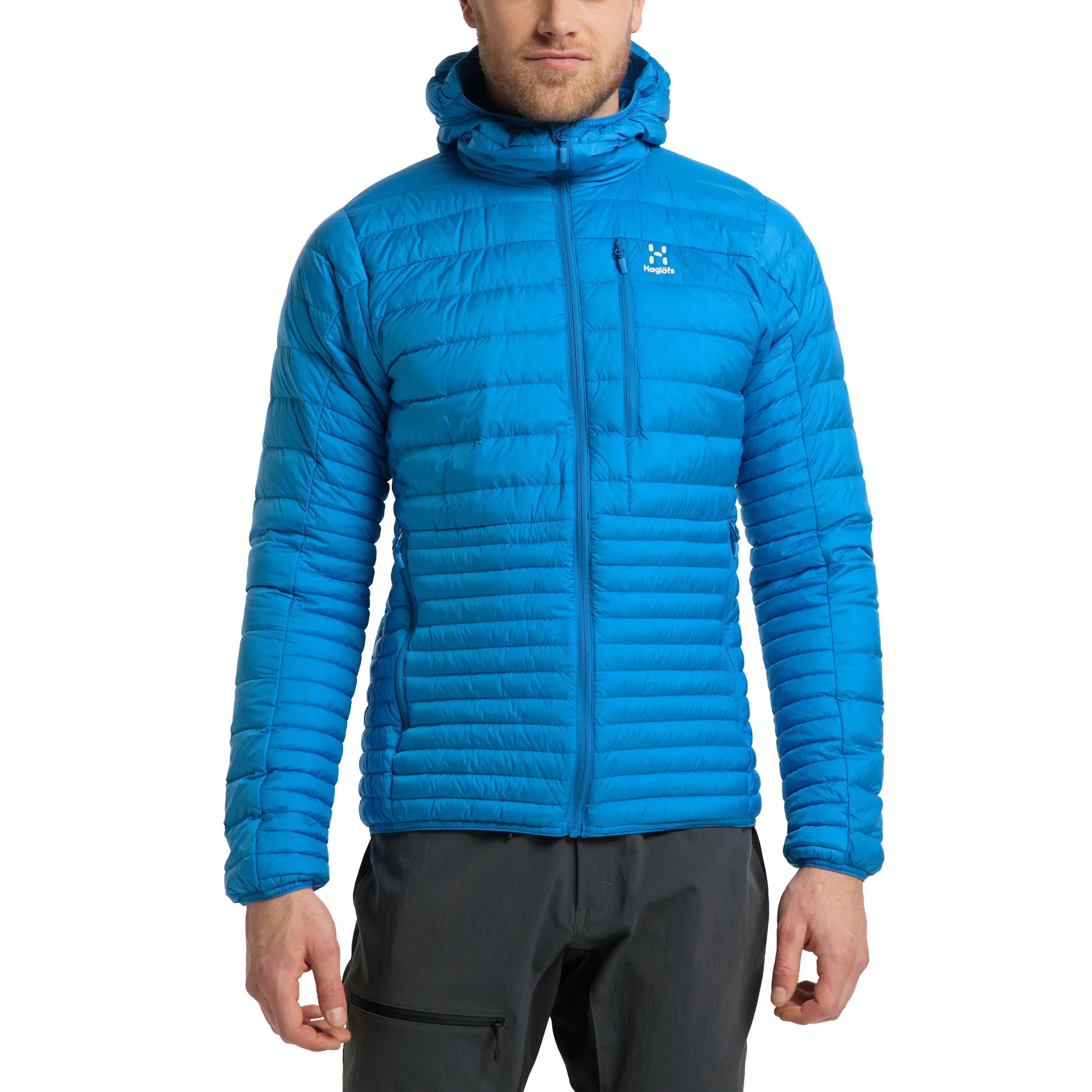 Haglöfs Micro Nordic Down Hood Men Nordic Blue | Buy Haglöfs Micro Nordic Down Hood Men Nordic Blue here | Outnorth