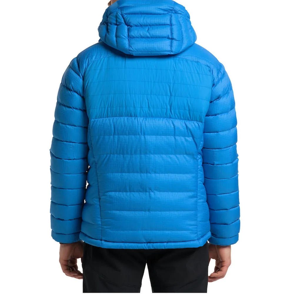 Haglöfs Reliable Down Hood Men Nordic Blue | Buy Haglöfs Reliable Down Hood Men Nordic Blue here | Outnorth