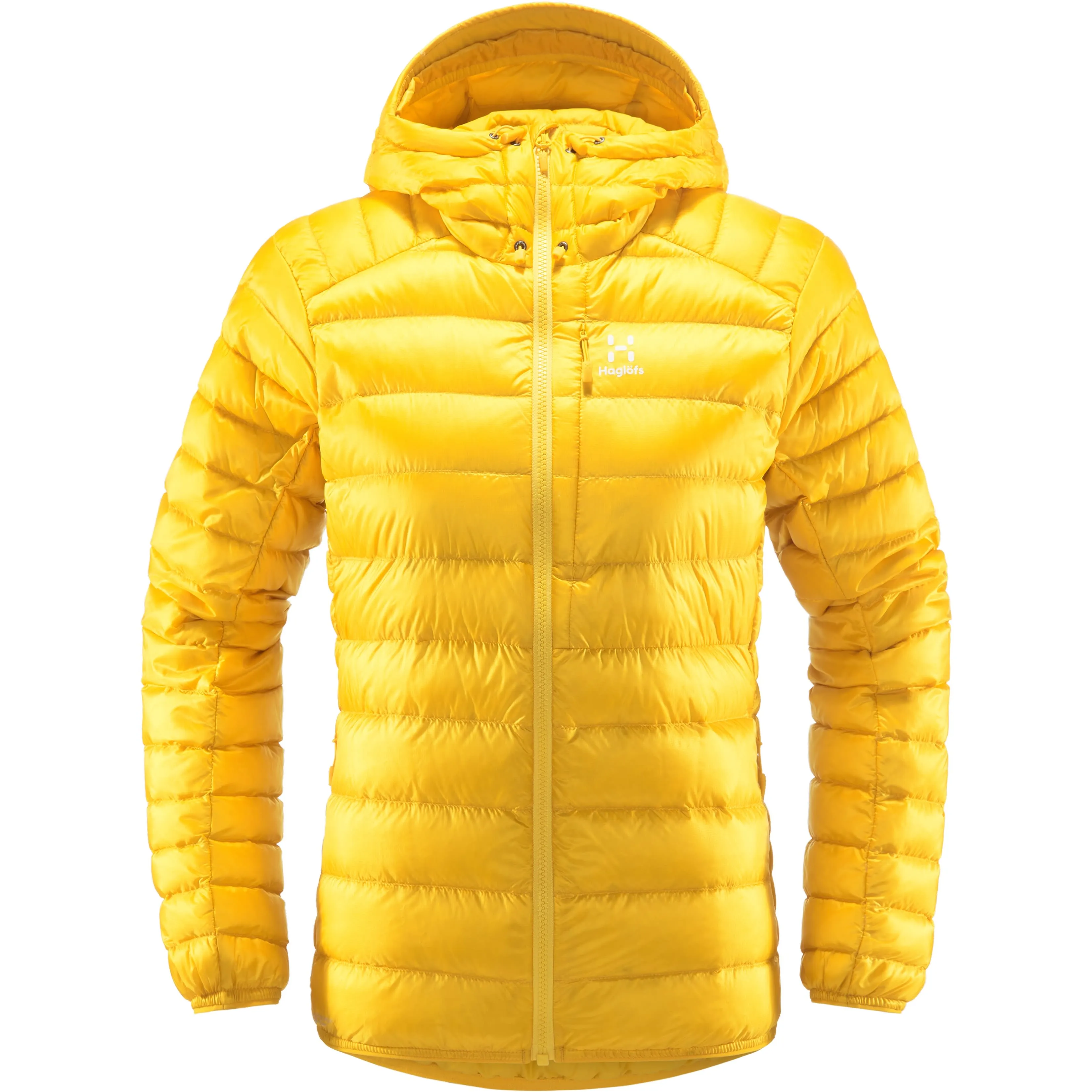 Haglöfs Roc Down Hood Women Pumpkin Yellow | Buy Haglöfs Roc Down Hood Women Pumpkin Yellow here | Outnorth