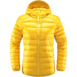 Haglöfs Roc Down Hood Women Pumpkin Yellow | Buy Haglöfs Roc Down Hood Women Pumpkin Yellow here | Outnorth