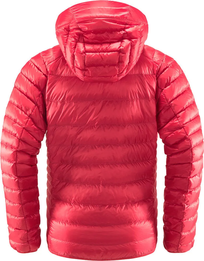 Haglöfs Roc Down Hood Women Scarlet Red | Buy Haglöfs Roc Down Hood Women Scarlet Red here | Outnorth