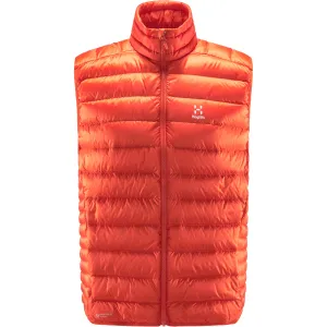 Haglöfs Roc Down Vest Men Habanero | Buy Haglöfs Roc Down Vest Men Habanero here | Outnorth