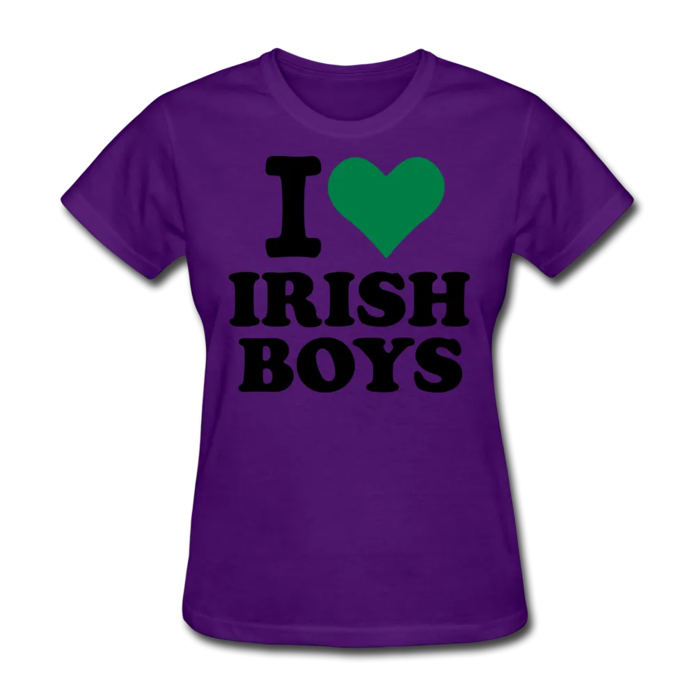 I Love Irish Boys Women's T-Shirt