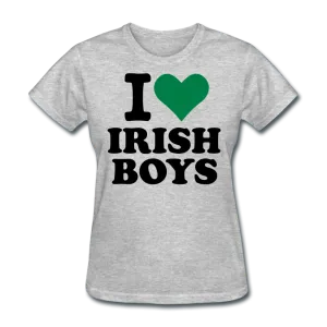 I Love Irish Boys Women's T-Shirt