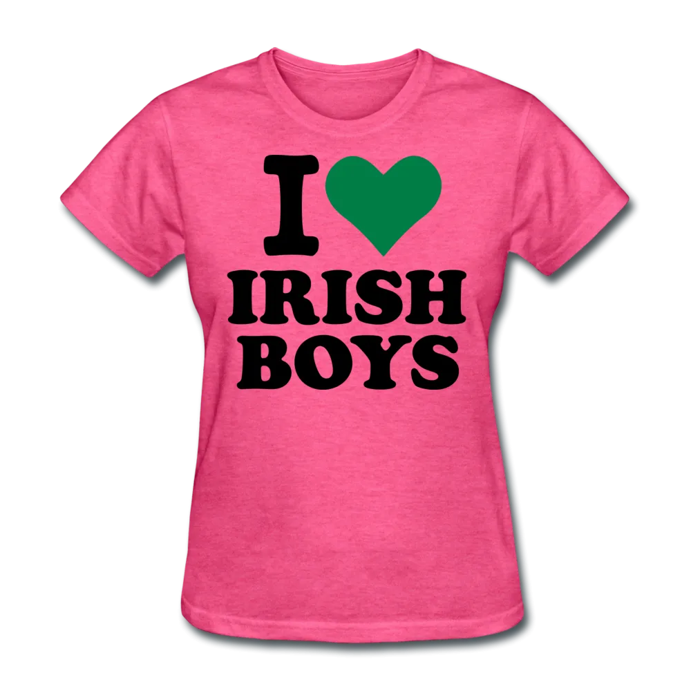 I Love Irish Boys Women's T-Shirt