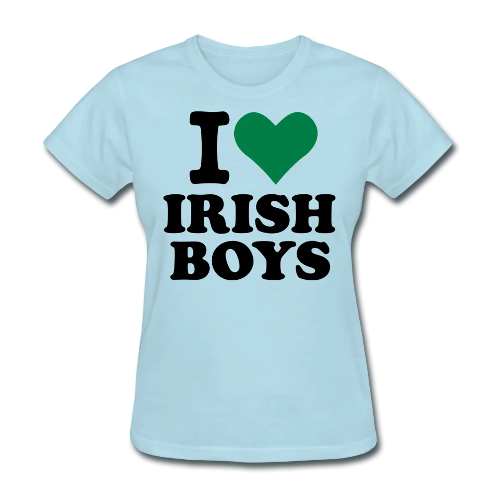 I Love Irish Boys Women's T-Shirt