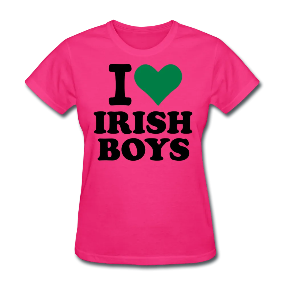 I Love Irish Boys Women's T-Shirt