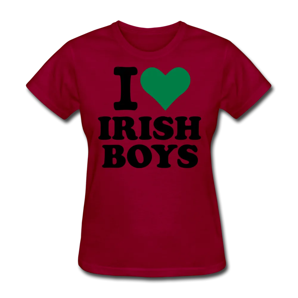 I Love Irish Boys Women's T-Shirt