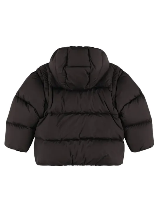 Il Gufo   Hooded nylon down jacket 