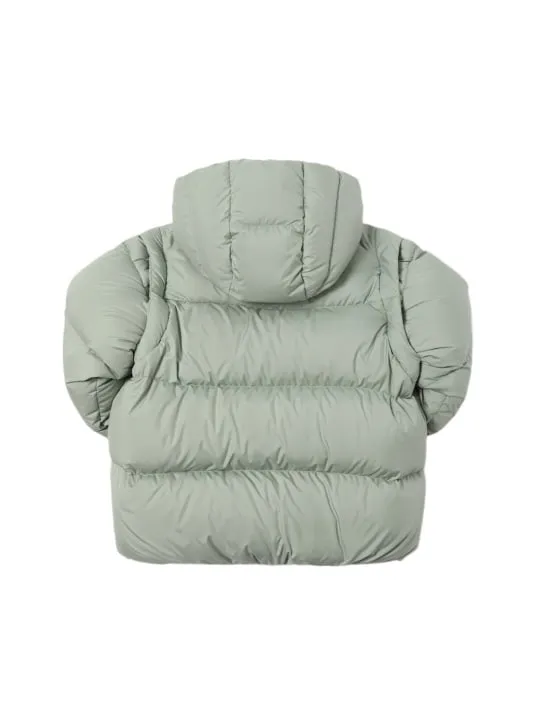 Il Gufo   Hooded nylon down jacket 