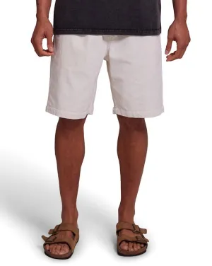 Infinity Cord Beach Short - Dirty White