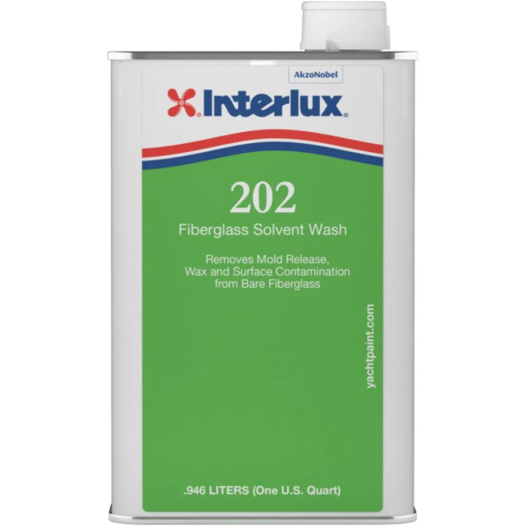 Interlux Fiberglass Solvent Wash - Quart