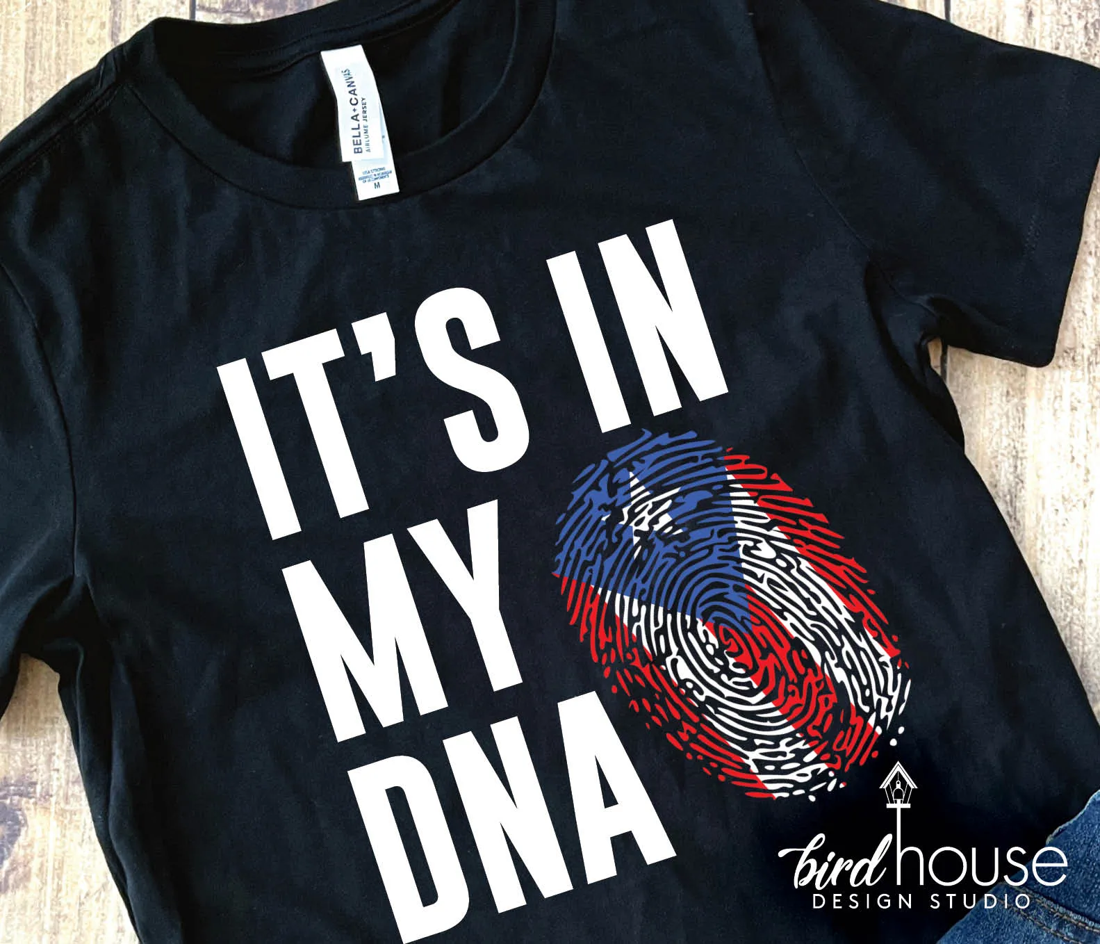 It's in my DNA Fingerprint Shirt, ANY COUNTRY