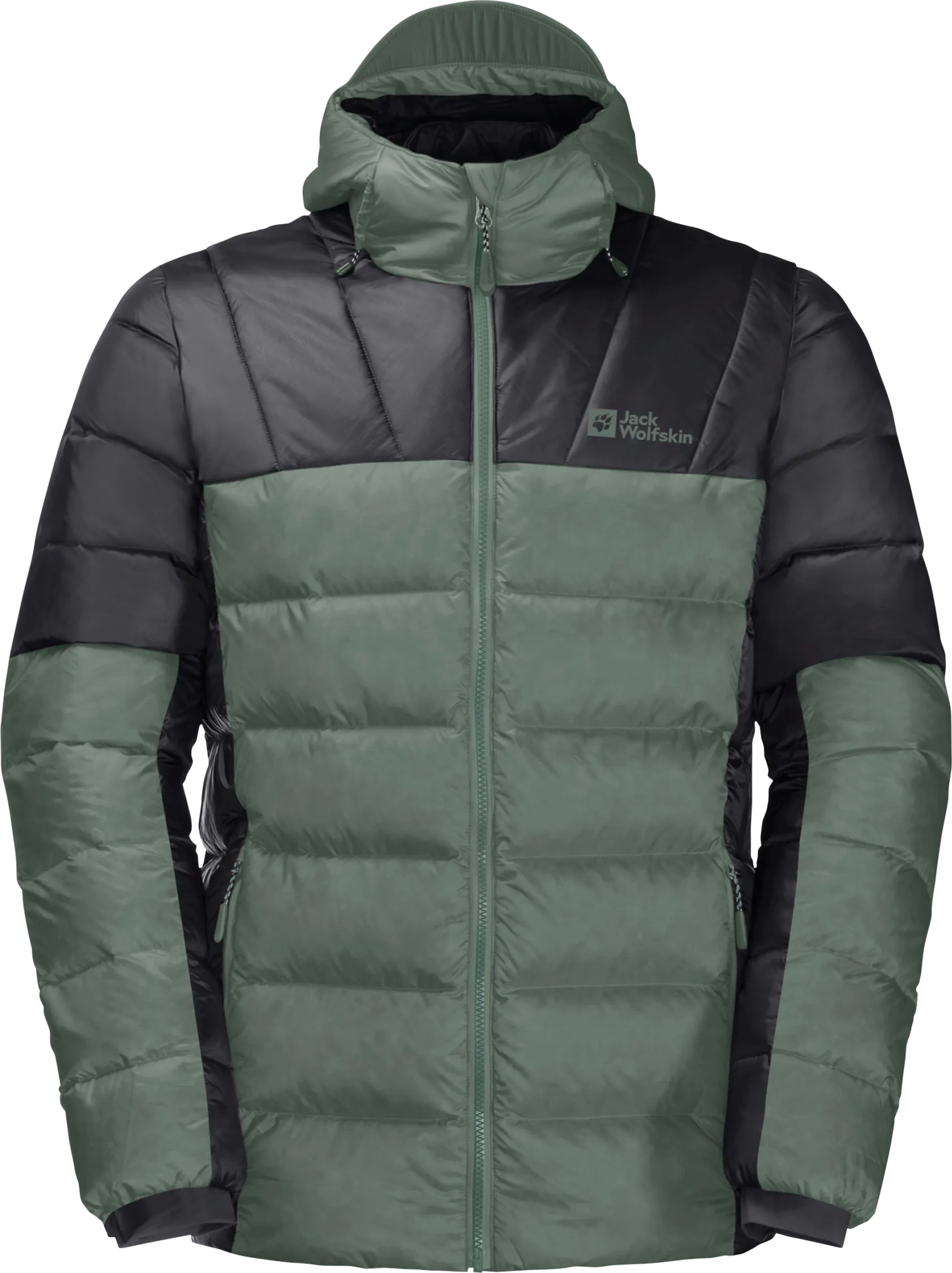 Jack Wolfskin Men&#x27;s Nebelhorn Down Hoody Hedge Green | Buy Jack Wolfskin Men&#x27;s Nebelhorn Down Hoody Hedge Green here | Outnorth