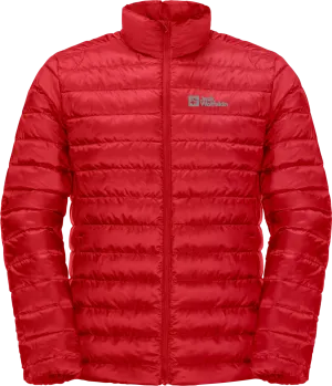 Jack Wolfskin Men&#x27;s Pack &amp; Go Down Jacket Adrenaline Red | Buy Jack Wolfskin Men&#x27;s Pack &amp; Go Down Jacket Adrenaline Red here | Outnorth