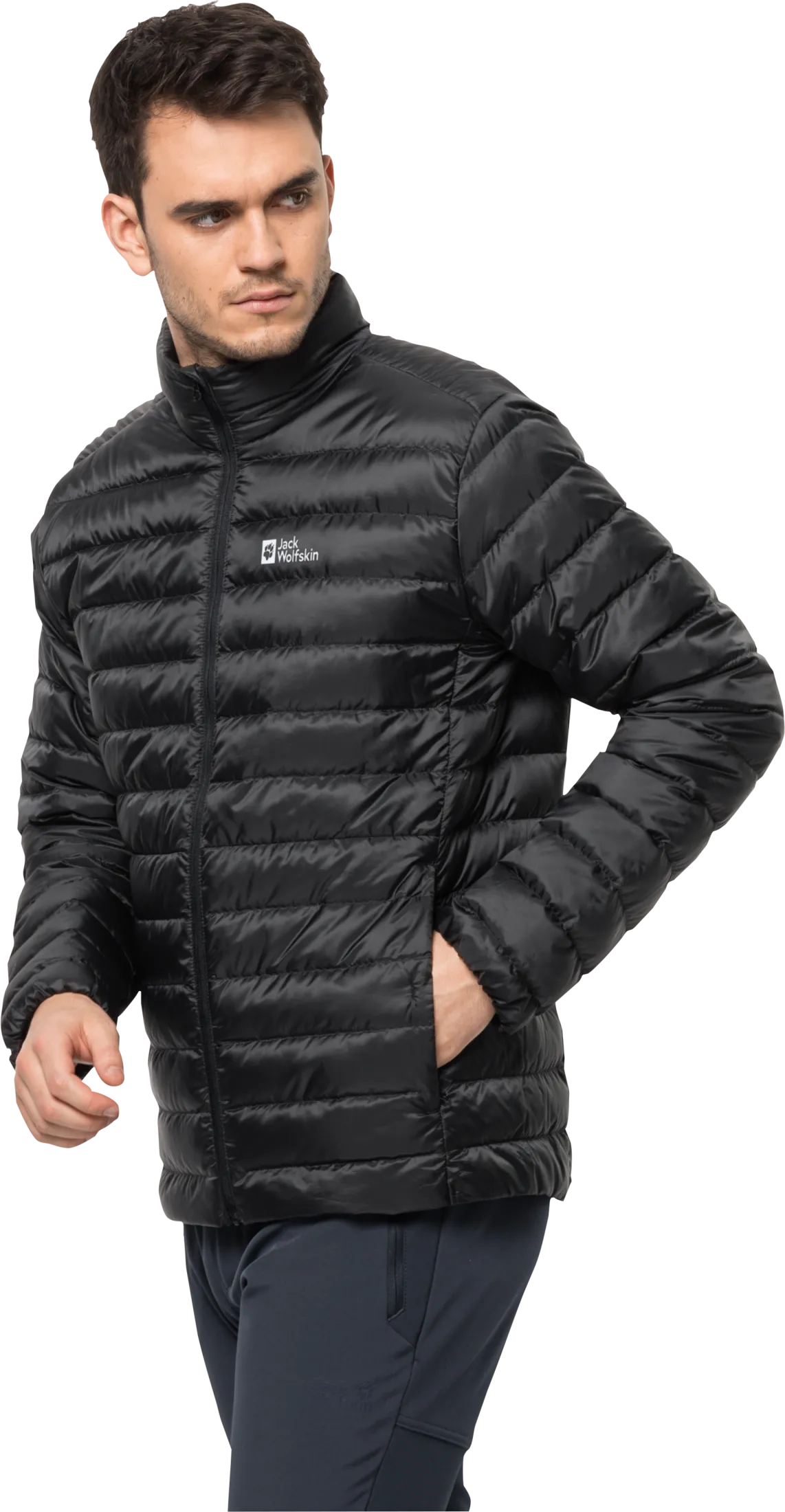 Jack Wolfskin Men&#x27;s Pack &amp; Go Down Jacket Black | Buy Jack Wolfskin Men&#x27;s Pack &amp; Go Down Jacket Black here | Outnorth