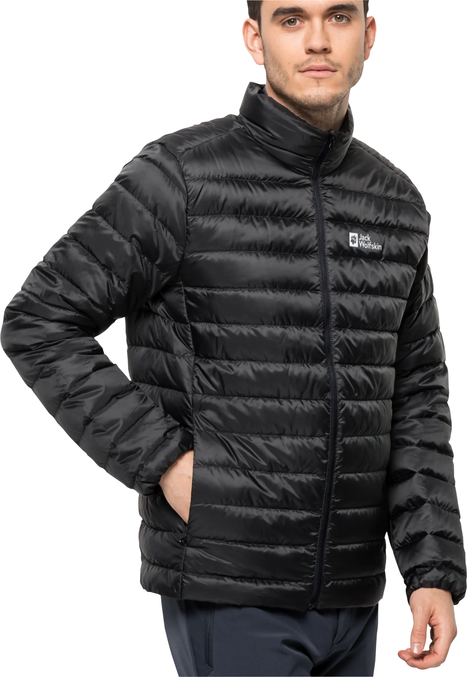 Jack Wolfskin Men&#x27;s Pack &amp; Go Down Jacket Black | Buy Jack Wolfskin Men&#x27;s Pack &amp; Go Down Jacket Black here | Outnorth