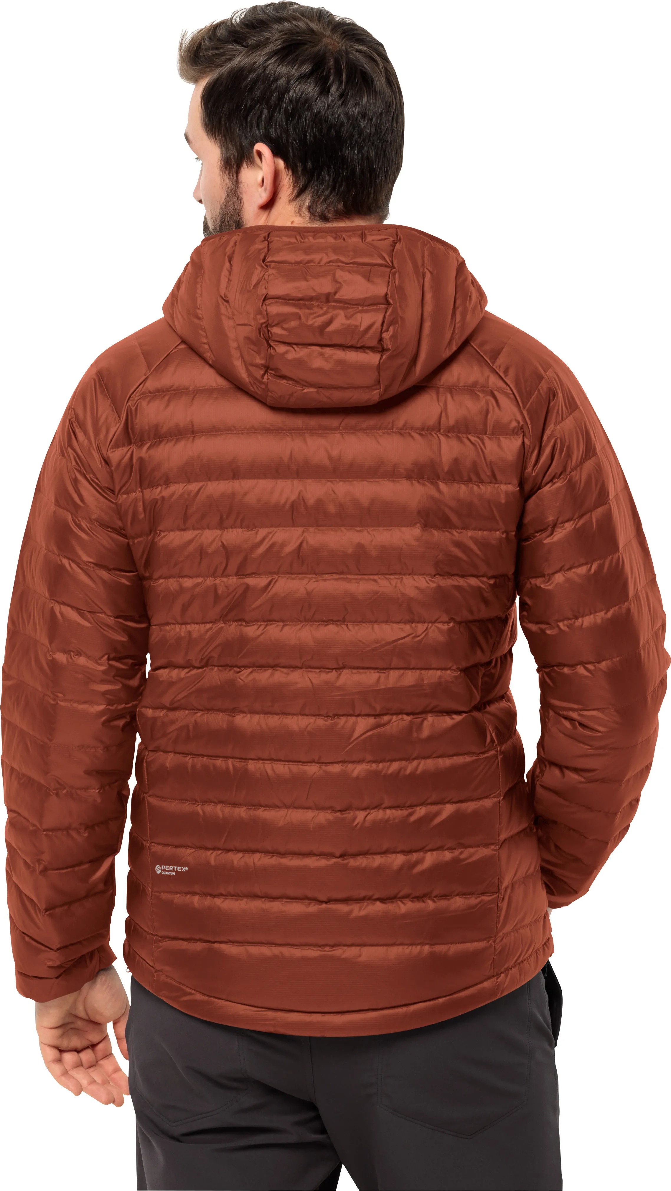 Jack Wolfskin Men&#x27;s Passamani Down Hoody Carmine | Buy Jack Wolfskin Men&#x27;s Passamani Down Hoody Carmine here | Outnorth