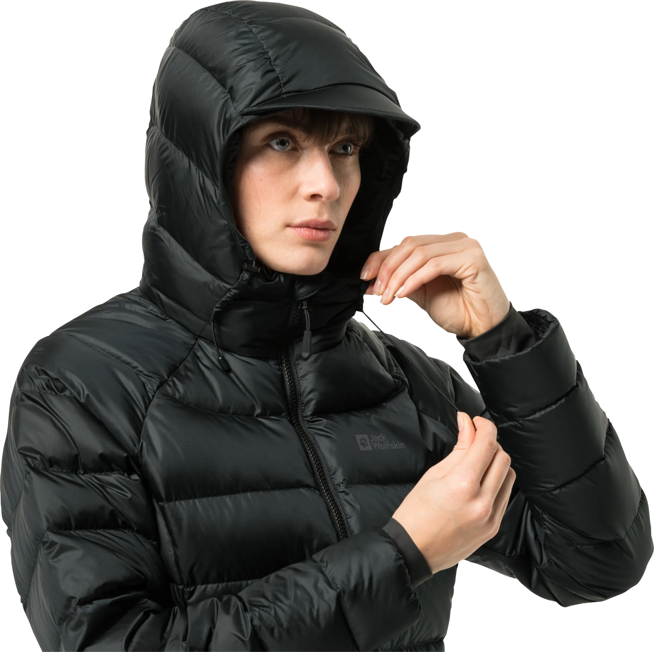 Jack Wolfskin Women&#x27;s Nebelhorn Down Hoody Black | Buy Jack Wolfskin Women&#x27;s Nebelhorn Down Hoody Black here | Outnorth