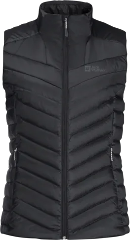 Jack Wolfskin Women&#x27;s Passamani Down Vest Black | Buy Jack Wolfskin Women&#x27;s Passamani Down Vest Black here | Outnorth