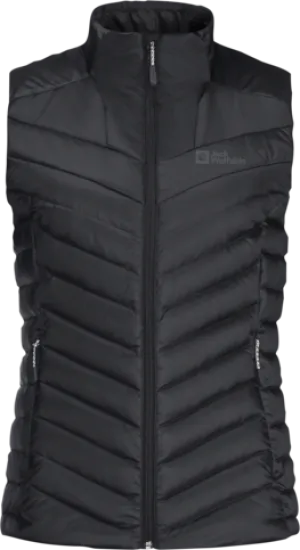 Jack Wolfskin Women&#x27;s Passamani Down Vest Black | Buy Jack Wolfskin Women&#x27;s Passamani Down Vest Black here | Outnorth