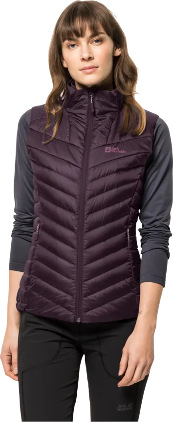 Jack Wolfskin Women&#x27;s Passamani Down Vest Grapevine | Buy Jack Wolfskin Women&#x27;s Passamani Down Vest Grapevine here | Outnorth