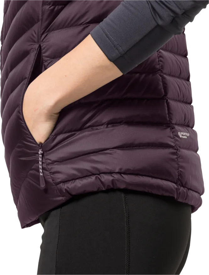 Jack Wolfskin Women&#x27;s Passamani Down Vest Grapevine | Buy Jack Wolfskin Women&#x27;s Passamani Down Vest Grapevine here | Outnorth