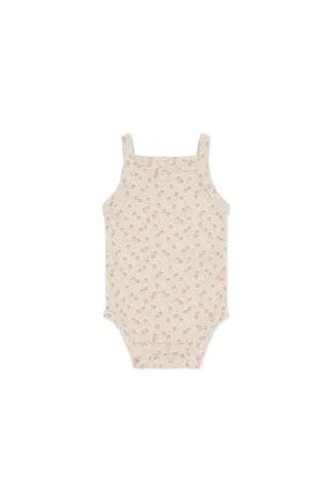 Jamie Kay Organic Cotton Bridget Singlet Bodysuit - Emmy Egret