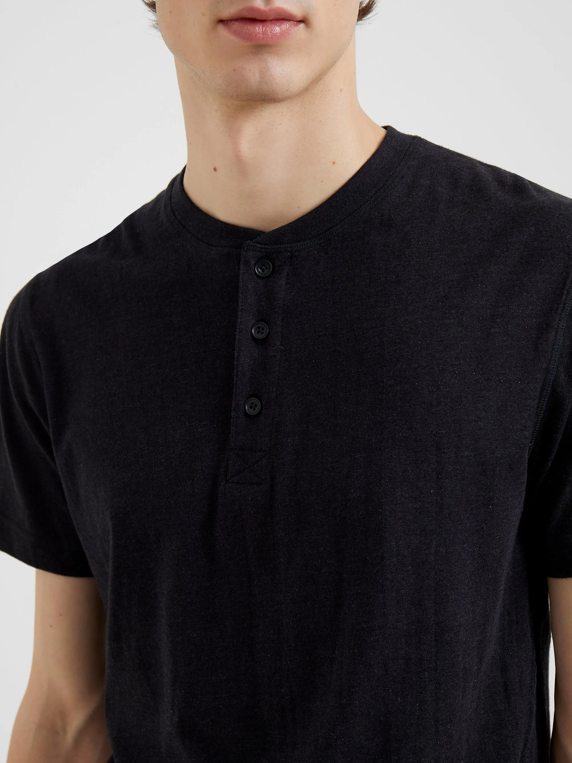 Jersey Henley T-Shirt