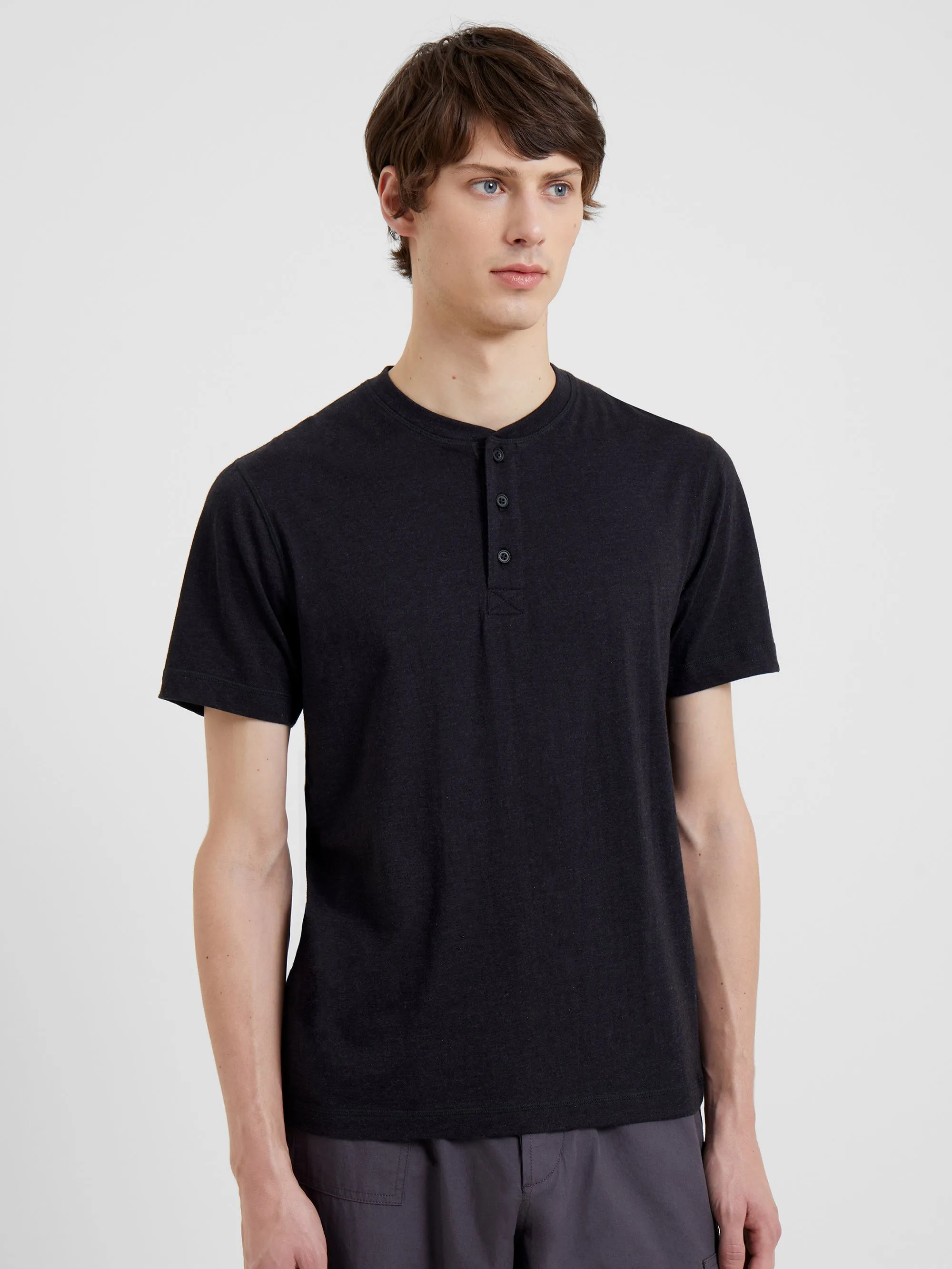 Jersey Henley T-Shirt