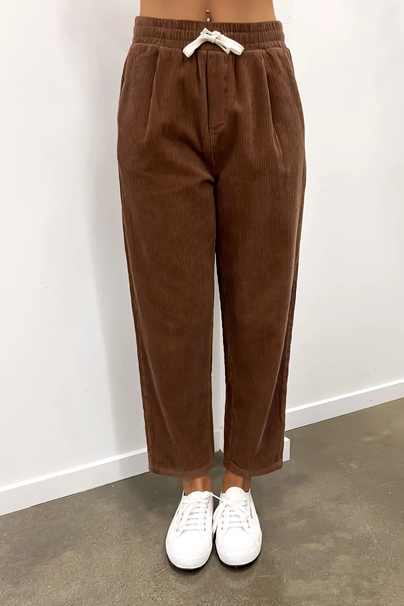 Joel Cord Pant Brown