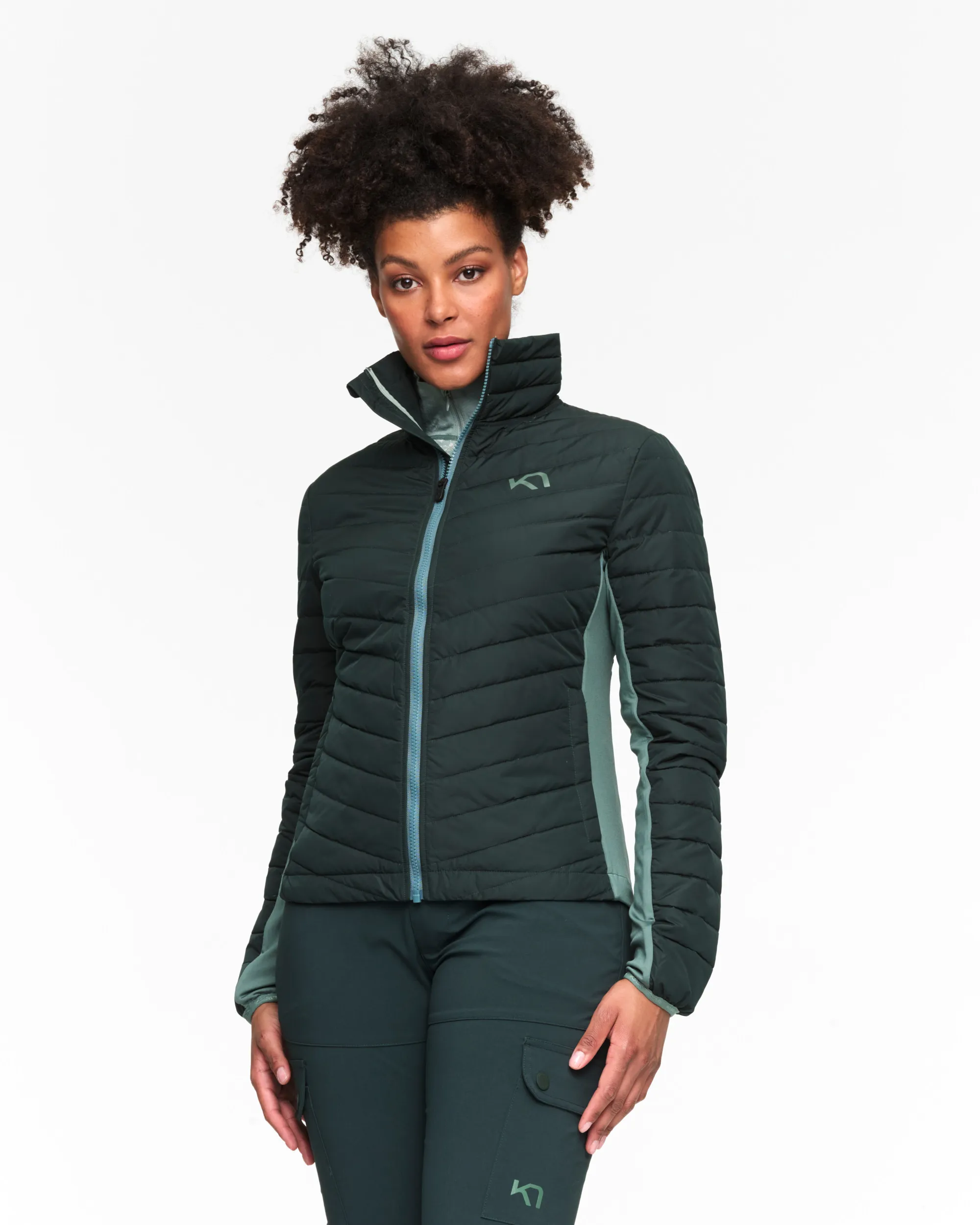 Kari Traa Women&#x27;s Eva Down Jacket Pine | Buy Kari Traa Women&#x27;s Eva Down Jacket Pine here | Outnorth