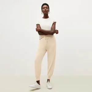 Keely Jogger - Cashmere :: Cream