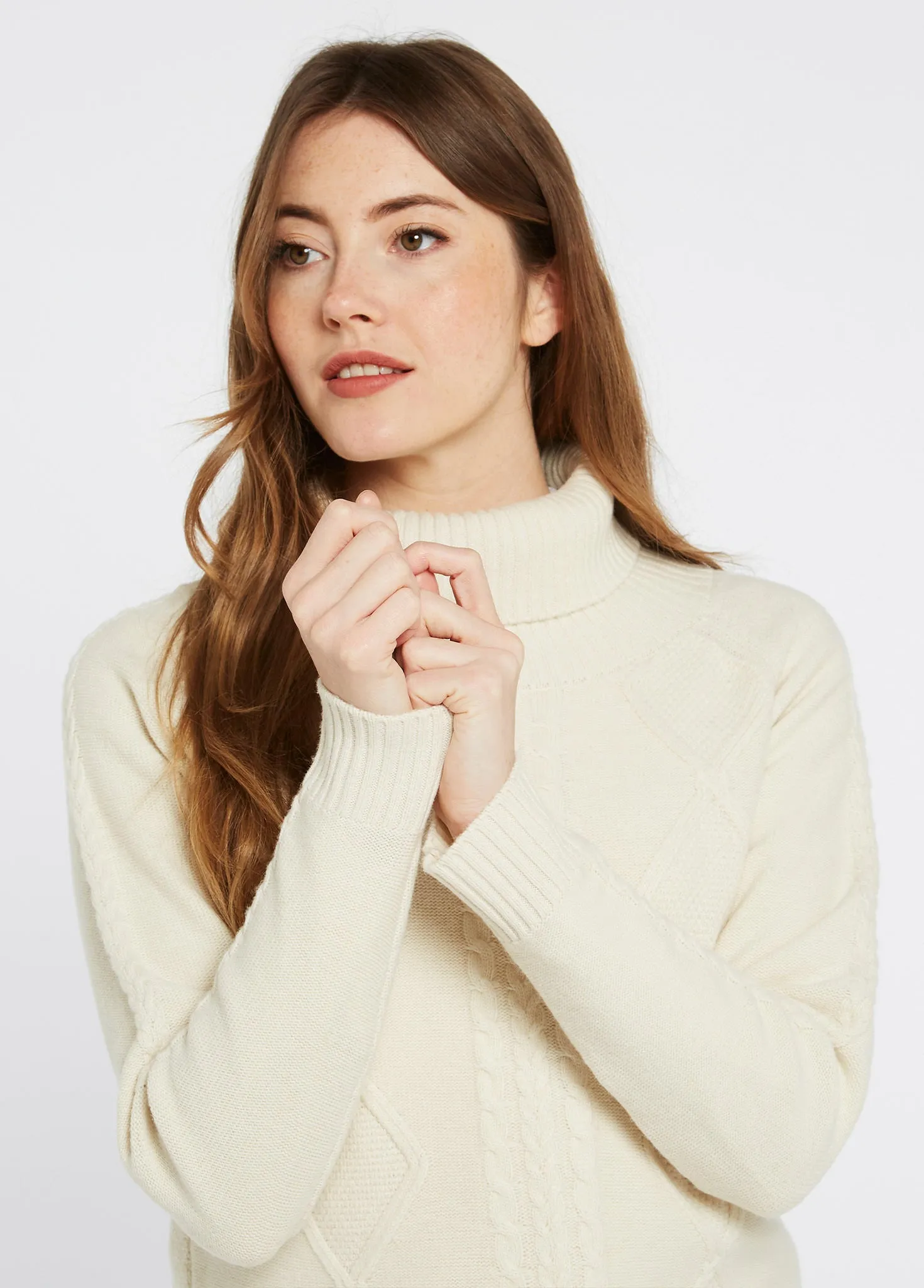 Kirkwood Women’s Chunky Sweater - Chalk