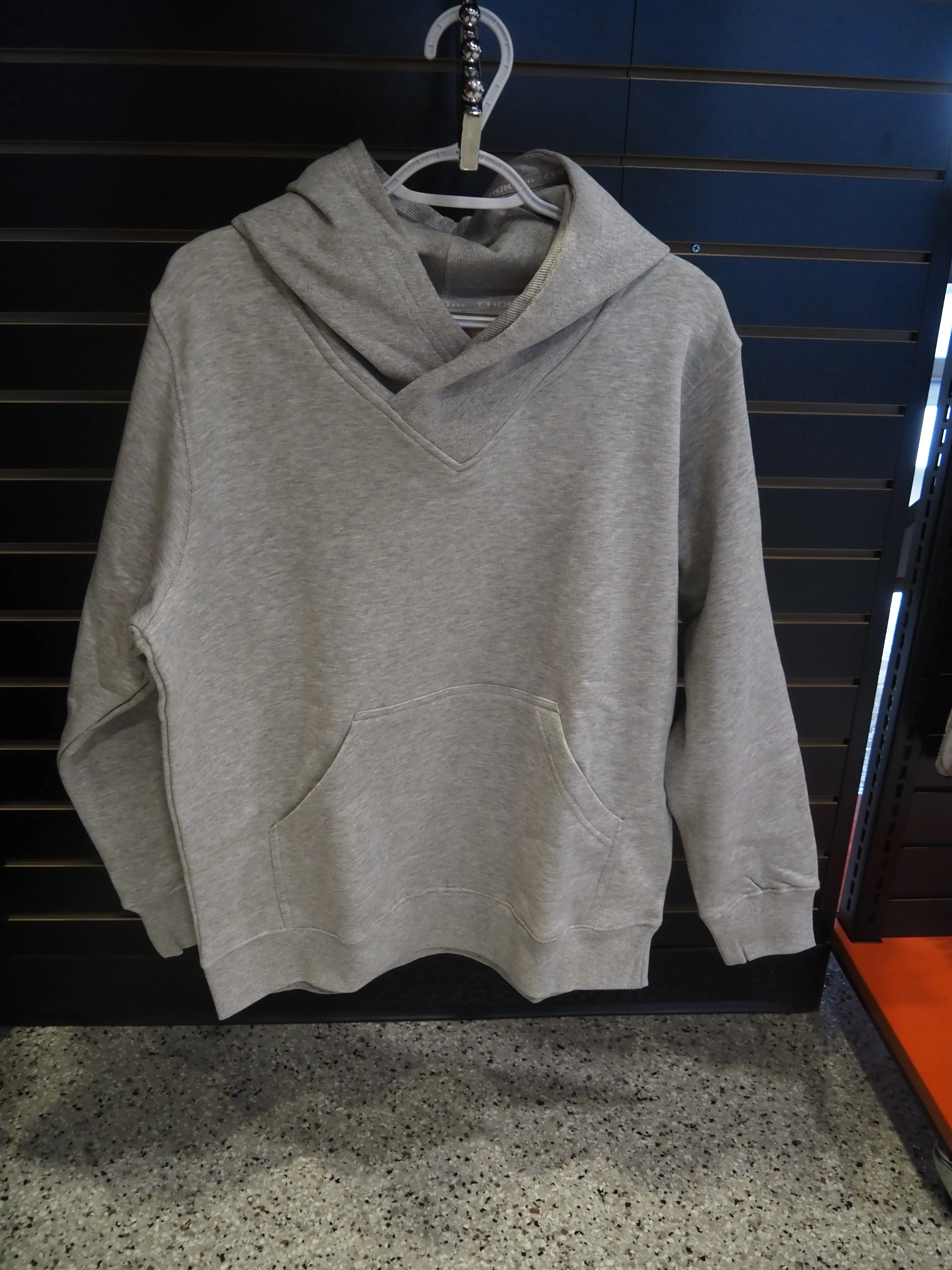 Ladies High Peak Pullover Hoodie - Grey