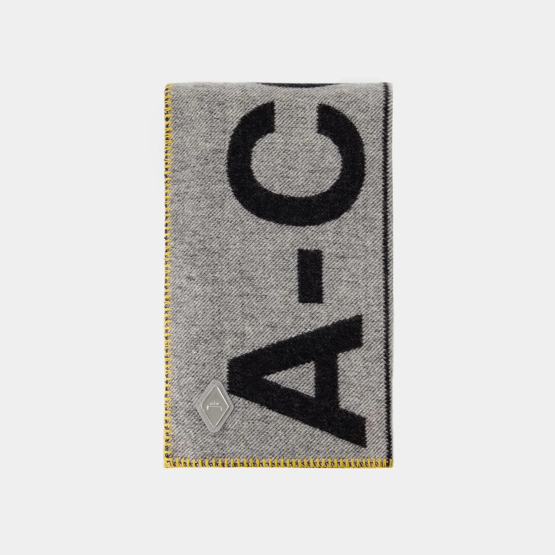 Large Logo Scarf - A Cold Wall - Wool - Black