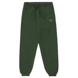 Malbon Script Golf Sweatpants Hunter Green - FW22