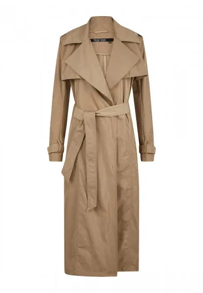 Marc Aurel Nougat Trench Coat