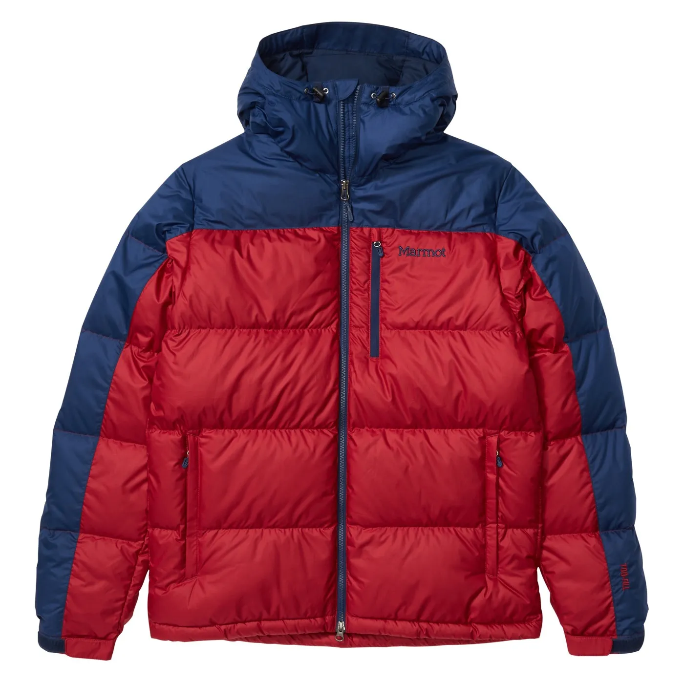 Marmot Men&#x27;s Guides Down Hoody Brick/Arctic Navy | Buy Marmot Men&#x27;s Guides Down Hoody Brick/Arctic Navy here | Outnorth