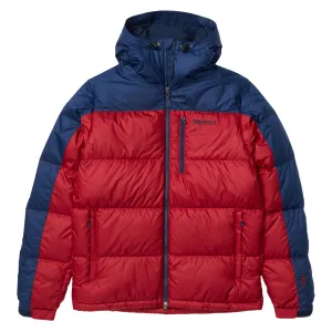 Marmot Men&#x27;s Guides Down Hoody Brick/Arctic Navy | Buy Marmot Men&#x27;s Guides Down Hoody Brick/Arctic Navy here | Outnorth