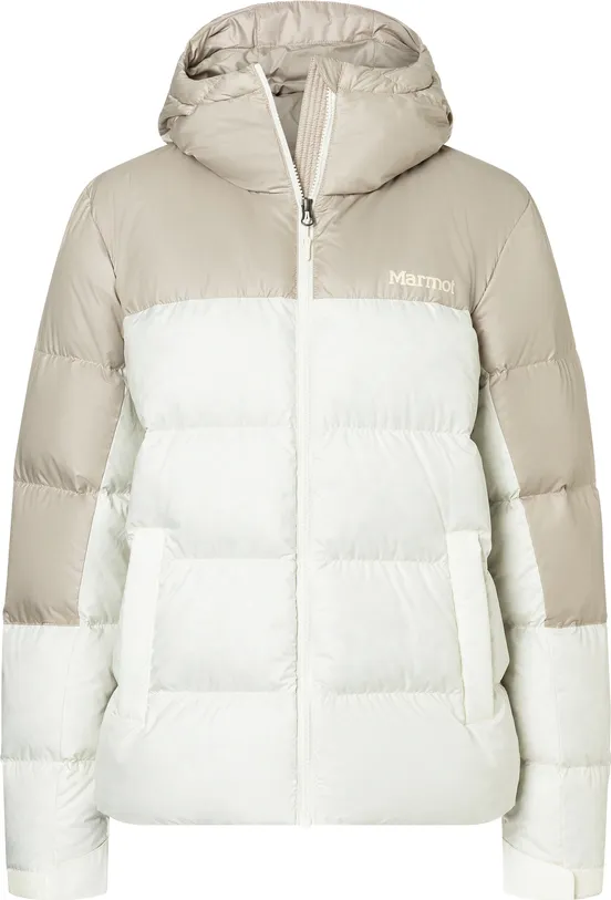 Marmot Women&#x27;s Guides Down Hoody Papyrus/Sandbar | Buy Marmot Women&#x27;s Guides Down Hoody Papyrus/Sandbar here | Outnorth