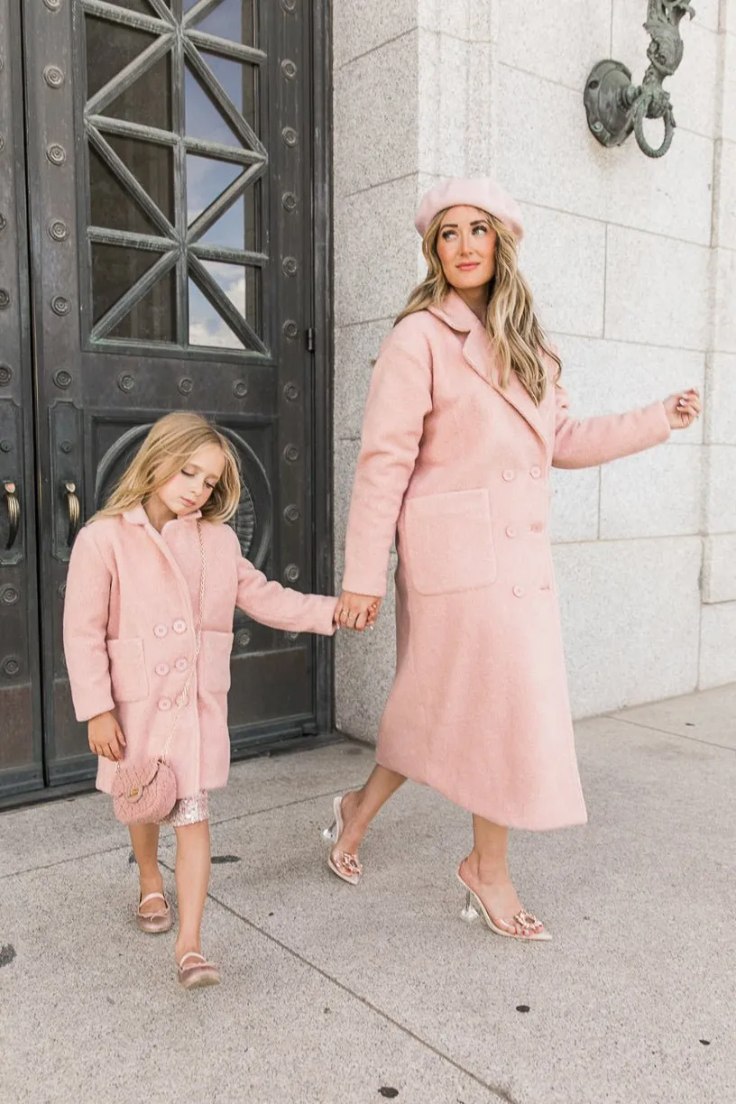 Mini Polly Coat in Pink - FINAL SALE