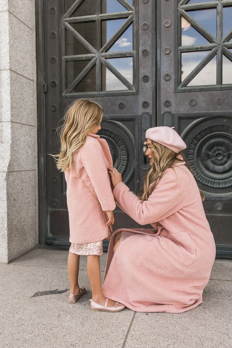 Mini Polly Coat in Pink - FINAL SALE