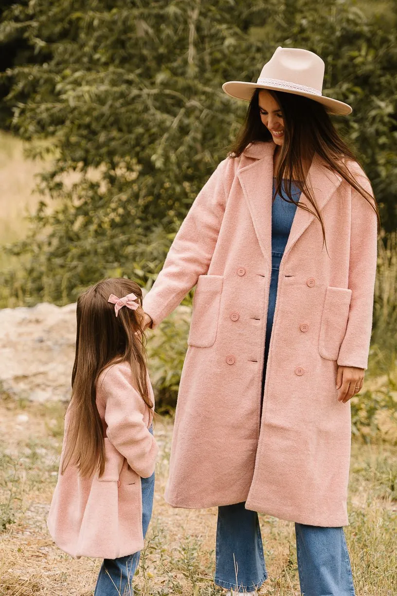 Mini Polly Coat in Pink - FINAL SALE