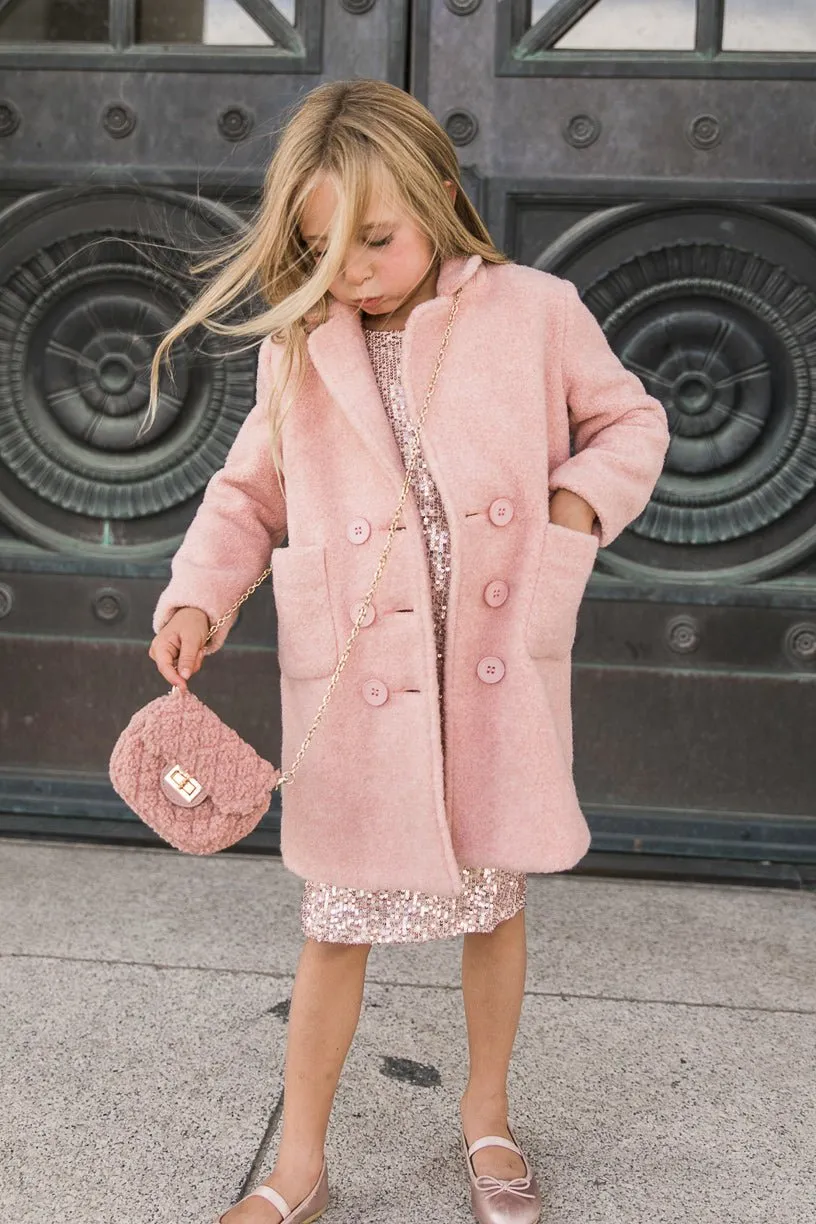 Mini Polly Coat in Pink - FINAL SALE