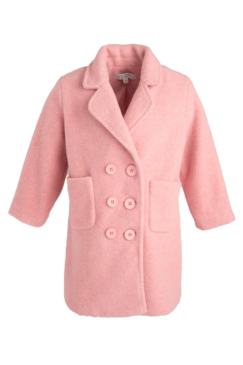 Mini Polly Coat in Pink - FINAL SALE