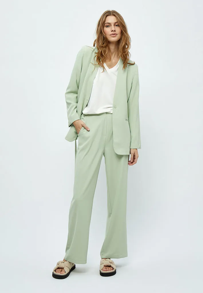 Mirell Wide Leg Pants - Green Mint