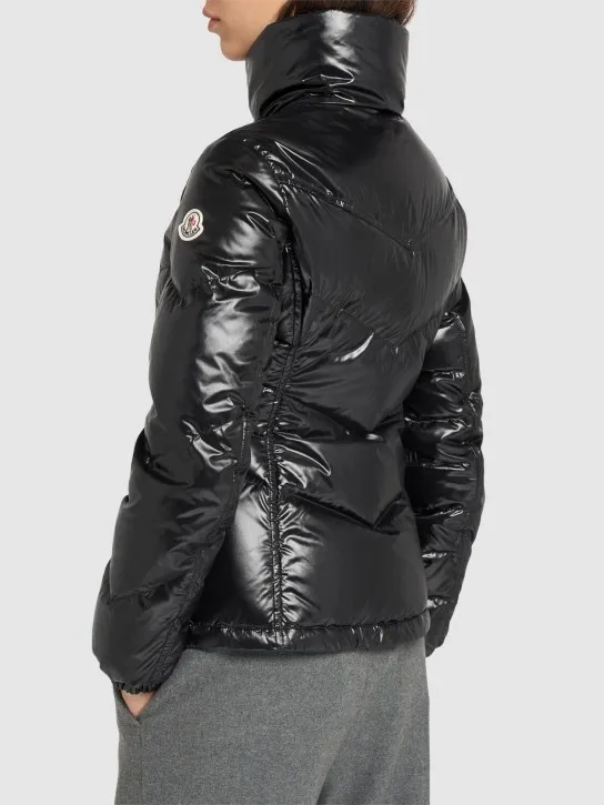 Moncler   Gast nylon laqué down jacket 